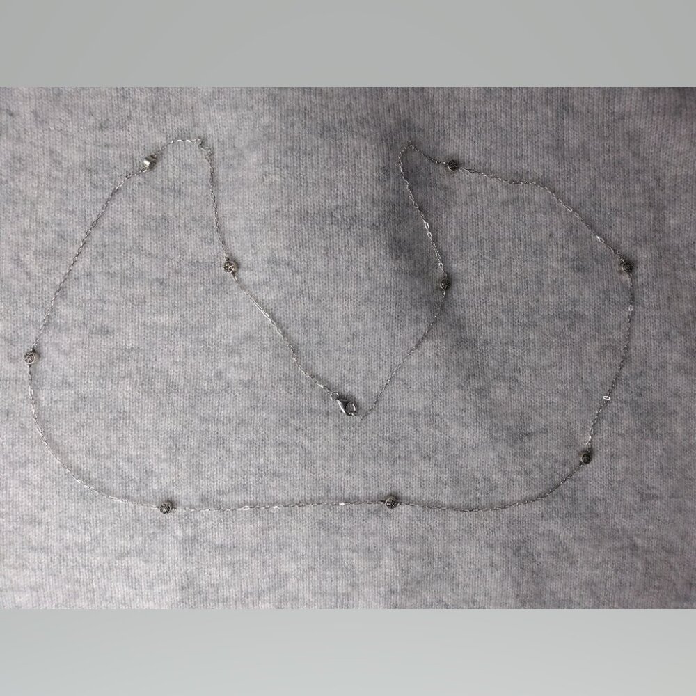 Judith Jack Sterling Silver Marcasite Necklace